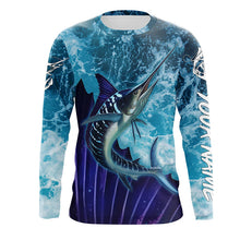 Load image into Gallery viewer, Marlin Fishing Saltwater Custom name 3D All Over Printed Shirt, Hoodie TTS0596
