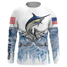 Load image into Gallery viewer, Marlin deep sea Fishing Salt Water Fish Long Sleeve, Marlin Fishing jerseys TTS0202
