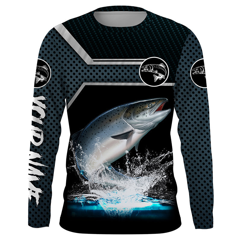 Chinook Salmon Fishing Long Sleeve Fishing Shirts, Chinook Salmon Fishing jerseys TTS0228