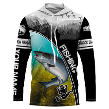 Load image into Gallery viewer, Chinook Salmon Fishing Long Sleeve Fishing Shirt, Salmon Fishing Hoodie TTS0639
