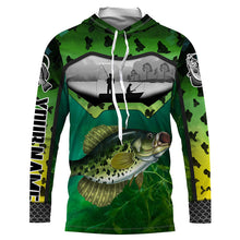 Load image into Gallery viewer, Crappie Fishing Long Sleeve Fishing Shirt for Men, Crappie Fishing Clothing TTS0643
