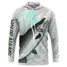 Load image into Gallery viewer, Chinook Salmon fishing UV Protection Shirts, personalized performance Fishing Shirts TTS0124
