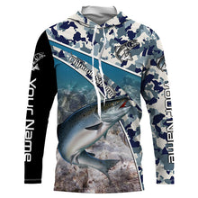 Load image into Gallery viewer, UPF 30+ Chinook Salmon Long Sleeve Fishing Shirt for Men and Women - UV Sun Protection TTS0578
