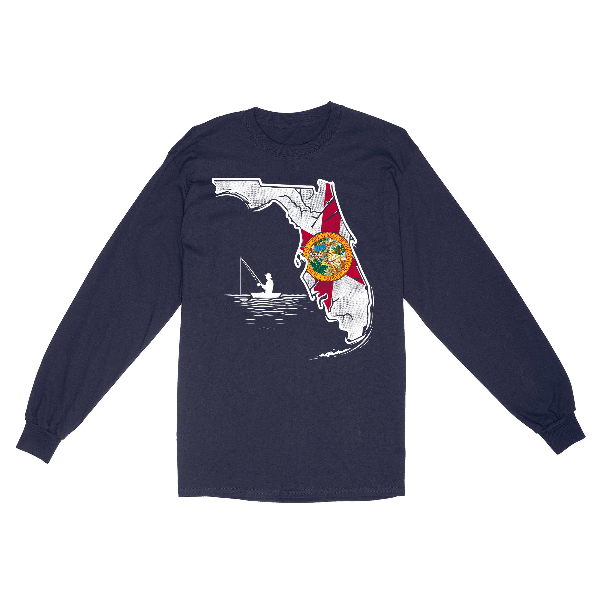 Long Sleeve - Florida fishing shirt gift for Florida fisherman